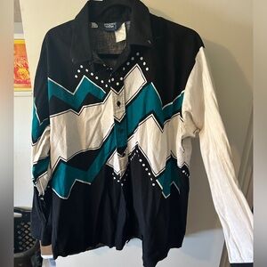 Brooks & Dunn vintage button up